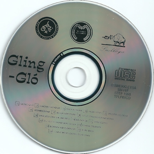 Björk Guðmundsdóttir & Tríó Guðmundar Ingólfssonar - Gling-Gló | One Little Indian (TPLP61CD) - 3