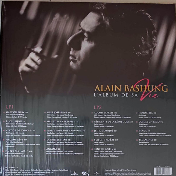 Alain Bashung - L'album De Sa Vie | Label Panthéon (539 949 7) - 2 Alain Bashung - L'album De Sa Vie | Label Panthéon (539 949 7) - 2