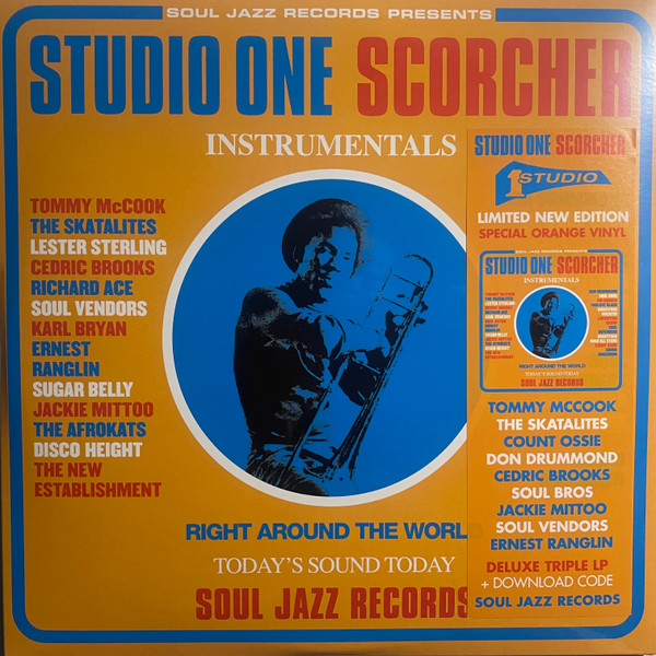 Various - Studio One Scorcher | Soul Jazz Records (SJR LP67C) Various - Studio One Scorcher | Soul Jazz Records (SJR LP67C)