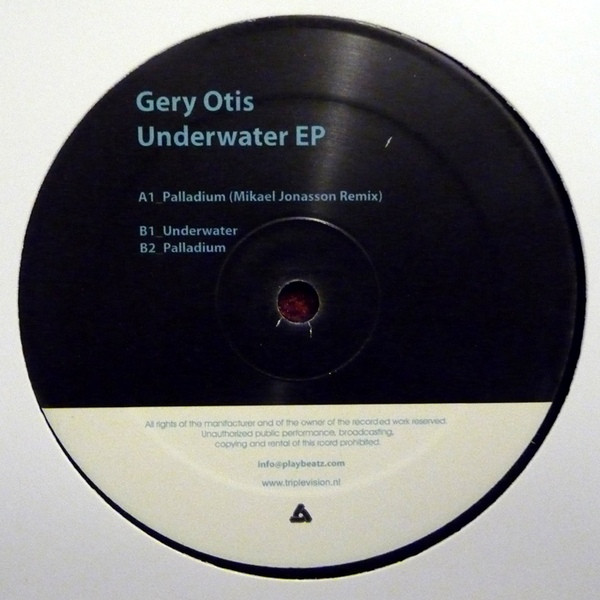 Gery Otis - Underwater EP | Plastic Rules Music (PLASTIC 007)