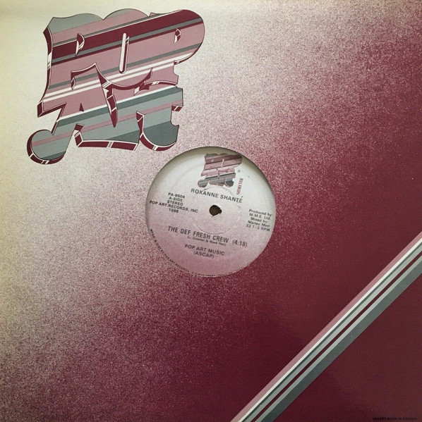 Roxanne Shanté - The Def Fresh Crew | Pop Art Records (PA-8504) - 3