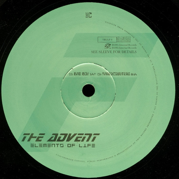 The Advent - Elements Of Life | Internal (TRULP 8) - 8