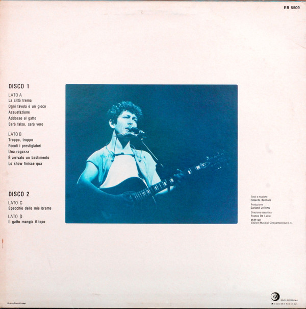 Edoardo Bennato - È Arrivato Un Bastimento | Ricordi (EB 5509)