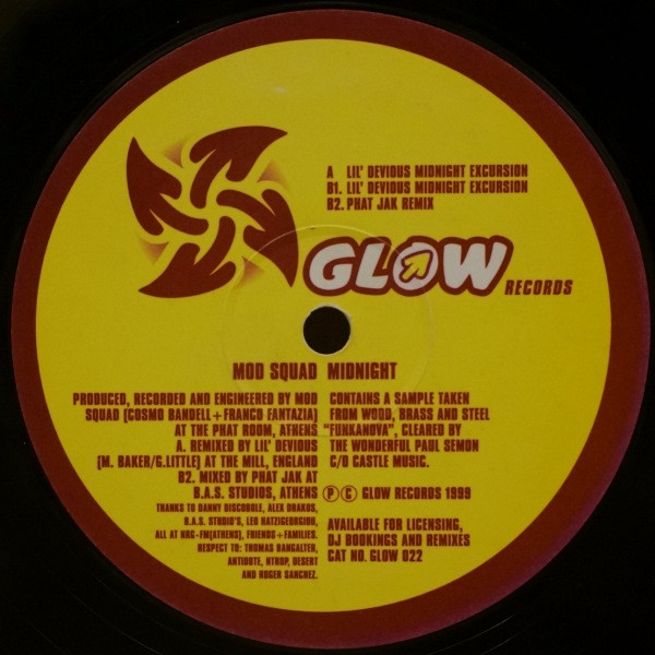 Mod Squad - Midnight | Glow Records (glow 022) - 3