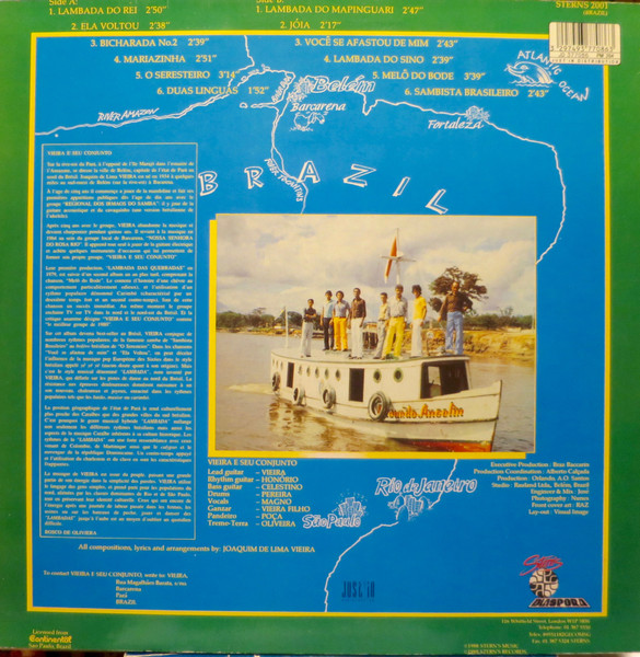 Vieira E Seu Conjunto - Lambada | Stern's Diaspora (STERNS 2001) - 2
