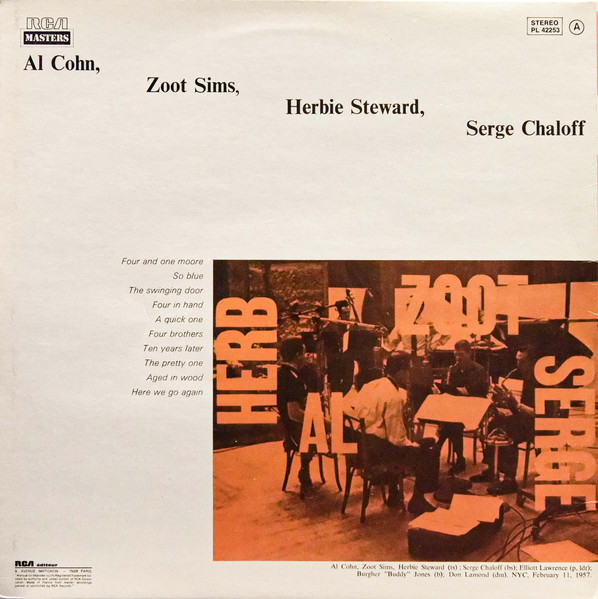 The Four Brothers - Together Again ! | RCA (PL 42253) - 4 The Four Brothers - Together Again ! | RCA (PL 42253) - 4