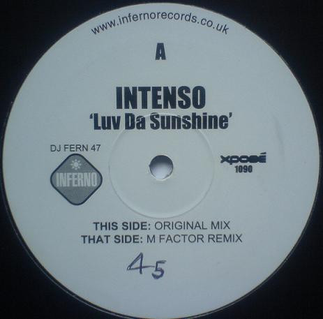 Intenso Project - Luv Da Sunshine | Inferno (DJ FERN 47) - main