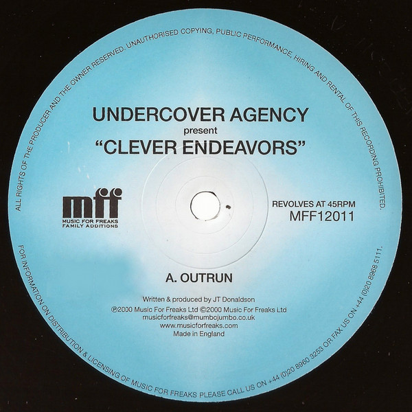 Undercover Agency - Clever Endeavors | Music For Freaks (MFF12011) - main