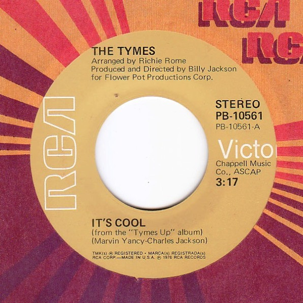 The Tymes - It's Cool / Good Morning Dear Lord | RCA Victor (PB-10561) - main