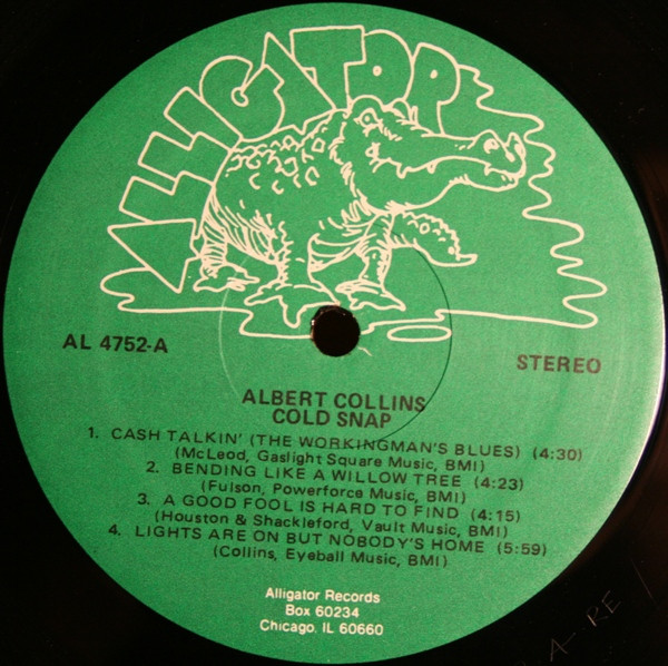 Albert Collins - Cold Snap | Alligator Records (AL 4752)