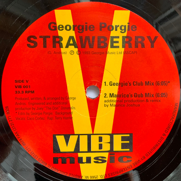 Georgie Porgie - Strawberry | Vibe Music (VIB 001)