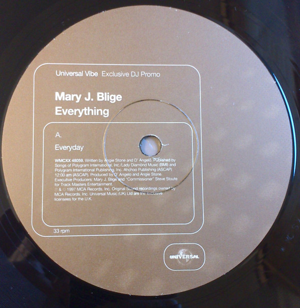 Mary J. Blige - Everything | Universal Records (WMCXX 48059)