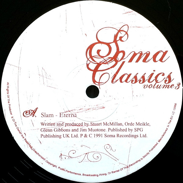 Slam / One Dove - Soma Classics Volume 3 | Soma Quality Recordings (Soma 178)