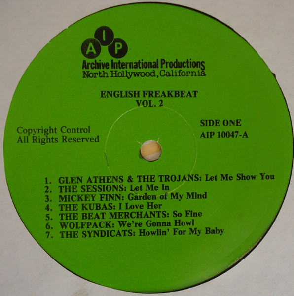 Various - English Freakbeat Volume 2 | AIP Records (AIP 10047) - 3