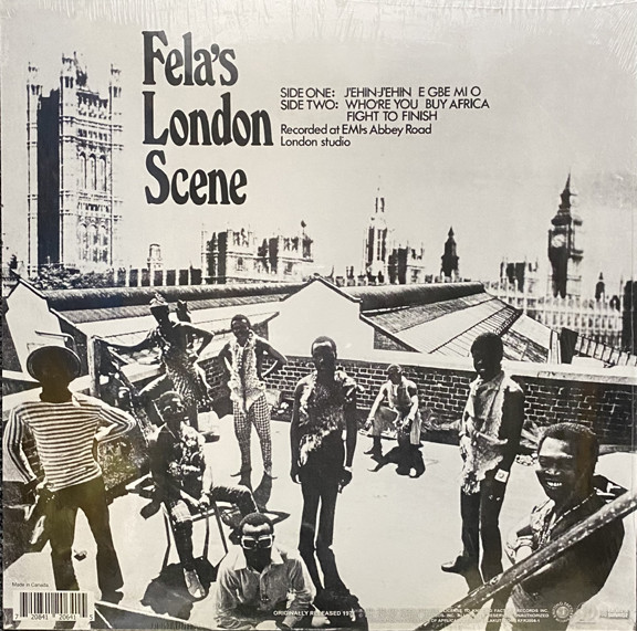 Fela Kuti And His Africa 70 - Fela's London Scene | Knitting Factory Records (KFR2004-1) - main