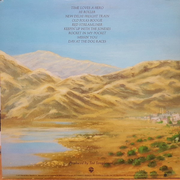 Little Feat - Time Loves A Hero | Warner Bros. Records (BS 3015) - 2
