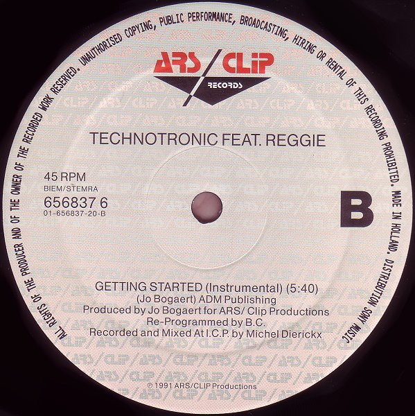 Technotronic Featuring Reggie - Move That Body | ARS/Clip Records (656837 6) - 5 Technotronic Featuring Reggie - Move That Body | ARS/Clip Records (656837 6) - 5