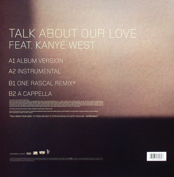 Brandy Feat. Kanye West - Talk About Our Love | Atlantic (7567 93258-0) - 2