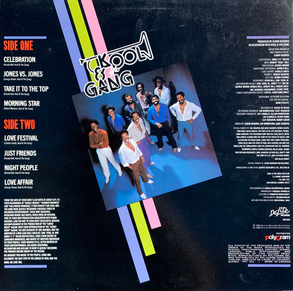 Kool & The Gang - Celebrate! | De-Lite Records (DSR 9518) - 2 Kool & The Gang - Celebrate! | De-Lite Records (DSR 9518) - 2