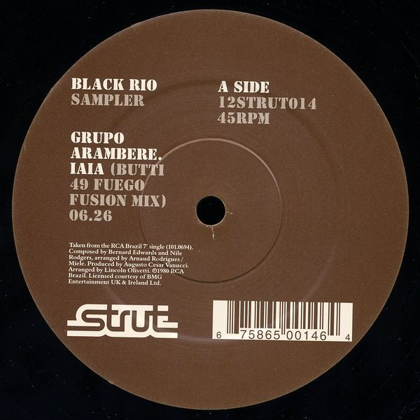 Various - Black Rio Sampler EP | Strut (12STRUT 014) - 2