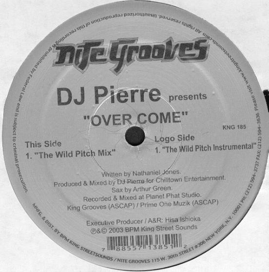 DJ Pierre - Over Come | Nite Grooves (KNG 185) - main