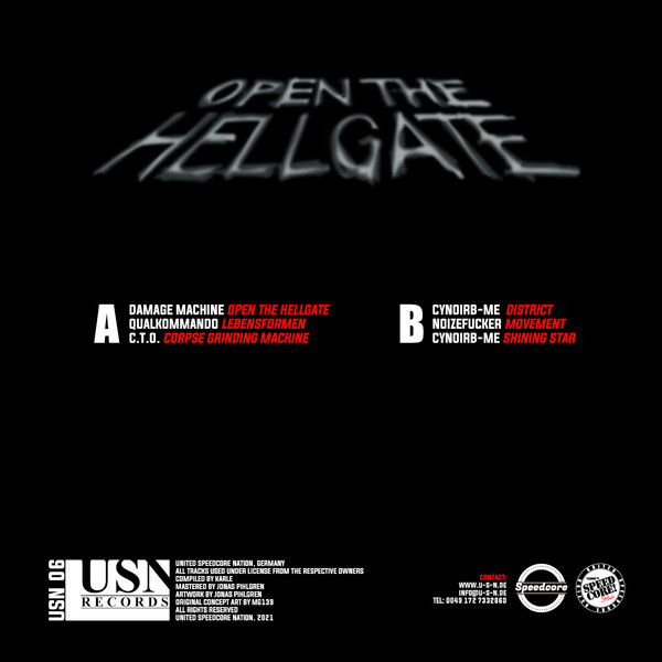Various - Open The Hellgate | United Speedcore Nation (USN 06) - 2