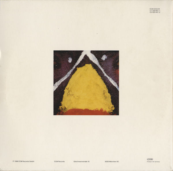 Keith Jarrett - Spirits | ECM Records (ECM 1333/34) - 2 Keith Jarrett - Spirits | ECM Records (ECM 1333/34) - 2