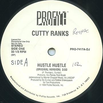 Cutty Ranks - Hustle Hustle | Profile Records (PRO-7417-DJ) - main