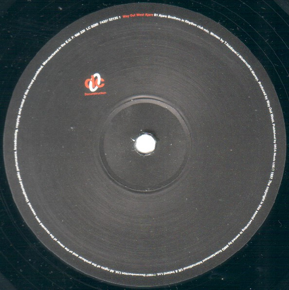 Way Out West - Ajare | Deconstruction (74321 52135 1) - 4