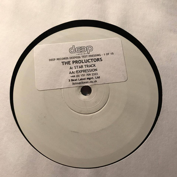 Proluctors - Expression EP | Deep Records (DEEP026)