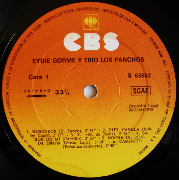 Eydie Gormé Y Trio Los Panchos - Eydie Gorme Y Trio Los Panchos | CBS (S 63662) - 3