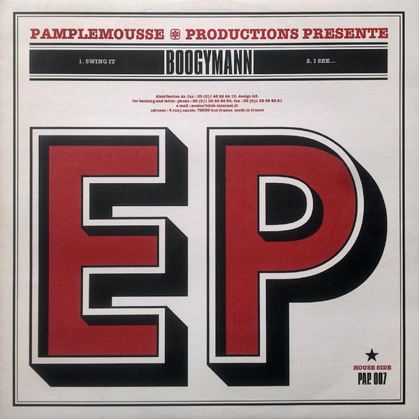 Boogymann / Lidledatac vs Monsieur X - EP | Pamplemousse Productions (PAP 007) - main Boogymann / Lidledatac vs Monsieur X - EP | Pamplemousse Productions (PAP 007) - main