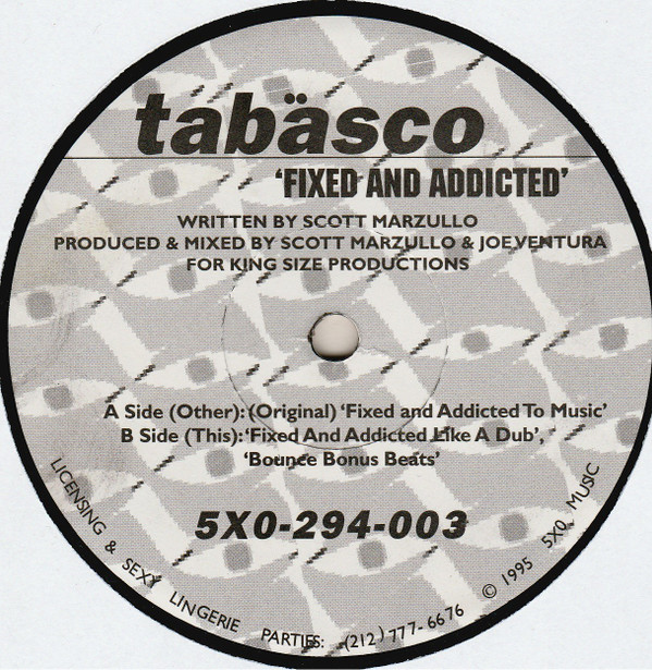 Tabäsco - Fixed And Addicted | 5XO-294 (5X0-294-003) - main Tabäsco - Fixed And Addicted | 5XO-294 (5X0-294-003) - main