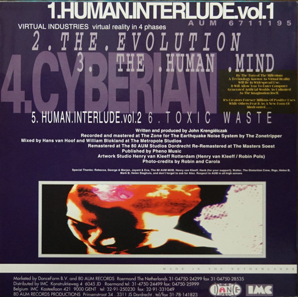 Virtual Industries - Virtual Reality In 4 Phases | 80 Aum Records (AUM 6711195) - 2