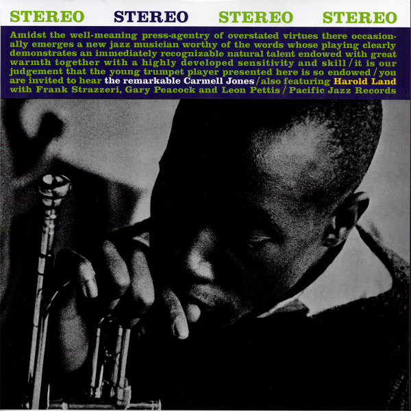 Carmell Jones Featuring Harold Land - The Remarkable Carmell Jones | Pacific Jazz (B0034579-01) Carmell Jones Featuring Harold Land - The Remarkable Carmell Jones | Pacific Jazz (B0034579-01)