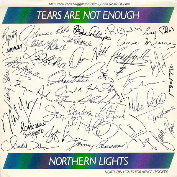 Northern Lights - Tears Are Not Enough | Columbia (7BEN-7073)
