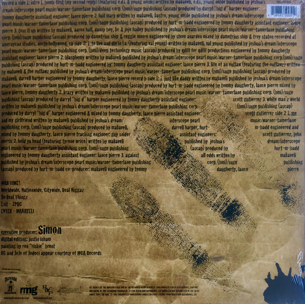 Makaveli - The Don Killuminati (The 7 Day Theory) | Death Row Records (DRS1255005) - 2 Makaveli - The Don Killuminati (The 7 Day Theory) | Death Row Records (DRS1255005) - 2