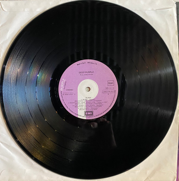 Deep Purple - Burn | Purple Records (1 J 062-94837) - 3