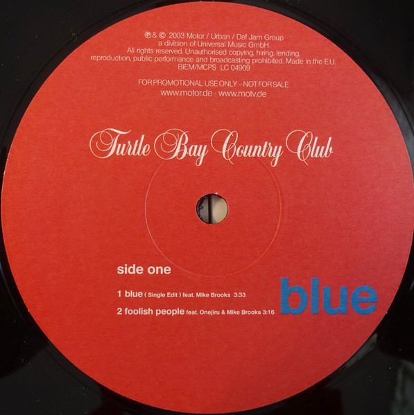 Turtle Bay Country Club - Blue | Motor Music (none) - 3