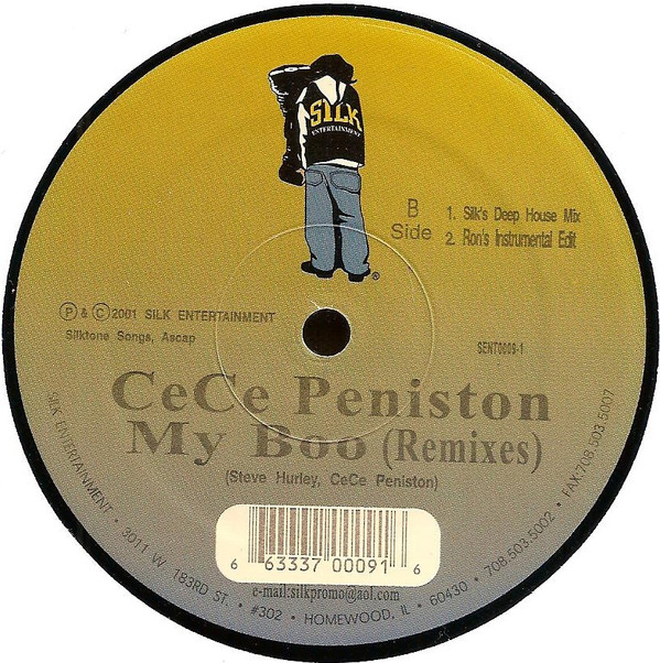 Ce Ce Peniston - My Boo (Remixes) | Silk Entertainment (SENT0009) - 4