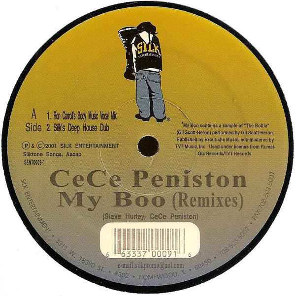 Ce Ce Peniston - My Boo (Remixes) | Silk Entertainment (SENT0009) - 3