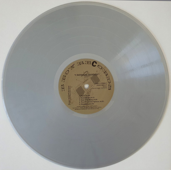 Boogie Down Productions - Criminal Minded | B-Boy Records (PONE 9004) - 2 Boogie Down Productions - Criminal Minded | B-Boy Records (PONE 9004) - 2