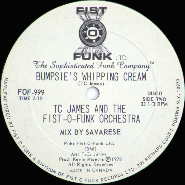 Tom C. James And The Fist-O-Funk Orchestra - Dance All Over The World | Fist-O Funk (FOF-999) - 2