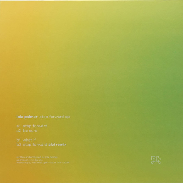 Lola Palmer - Step Forward EP | GETTRAUM (GETTRAUM014) - 2