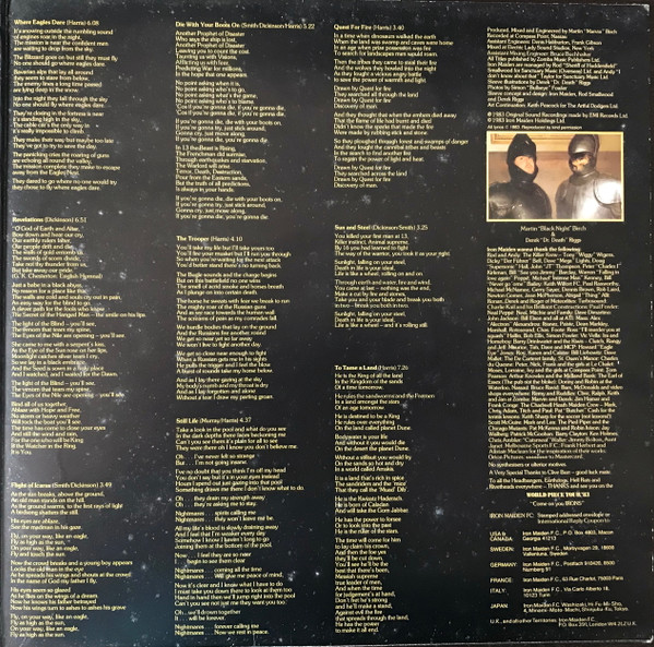 Iron Maiden - Piece Of Mind | EMI (EMA 800) - 2
