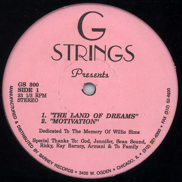 G Strings - The Land Of Dreams | G Strings (GS 300) - main