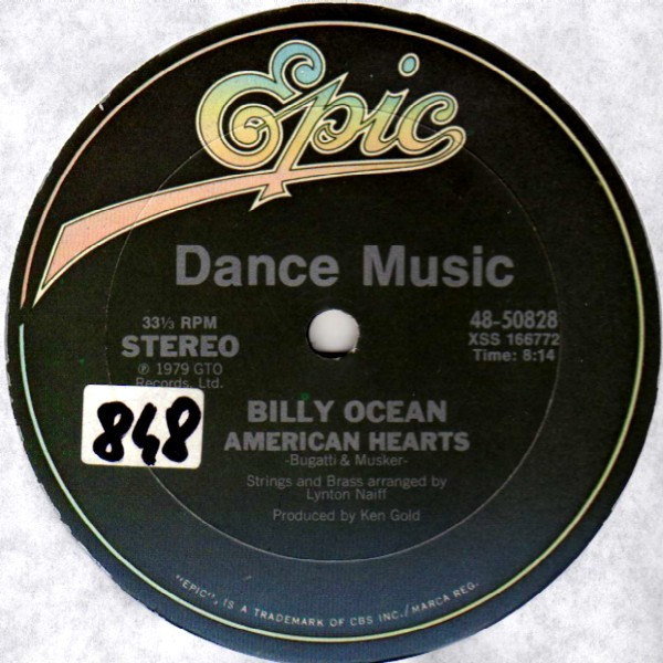 Billy Ocean - American Hearts | Epic (48-50828)