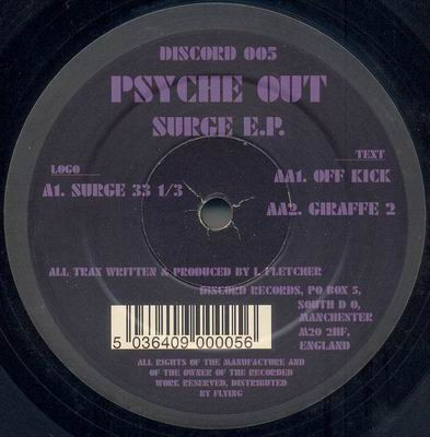 Psycheout - Surge E.P. | Discord (DISCORD 005)