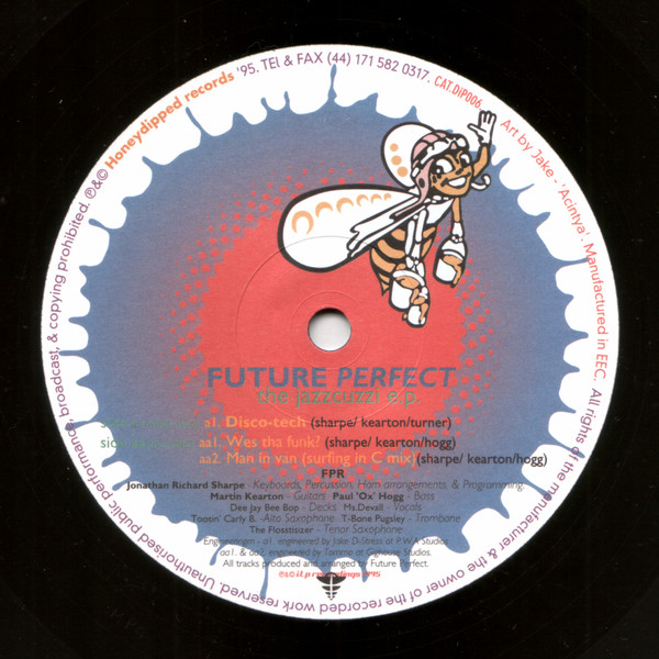 Future Perfect - The Jazzcuzzi E.P. | Honeydipped Records (DiP006)