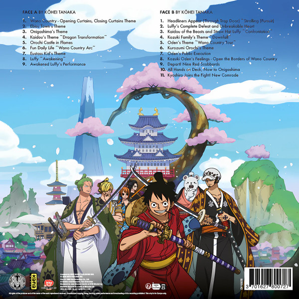 Kouhei Tanaka - ONE PIECE - Land of Wano (Original Soundtrack) | Kana Music (DV12875) - 2